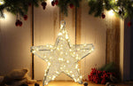 LED Stern Outdoor Metall
mit 80 LED
Farbe: Silber
D: 25cm - T:5cm