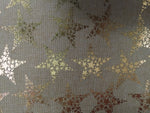 Dekostoff "imitiertes" Leinengewebe 
gold 36x300cm gerollt und 
geschnitten