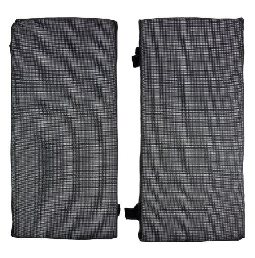 Sitzkissen für Festbank Garnitur Set mit 2 Kissen Farbe: Anthrazit Grösse: 53x25x3cm