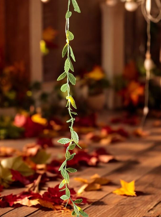 LED Lichterkette mit künstlichen Weidenblättern
L:300cm - 30 LEDs