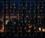 LED Lichtervorhang Outdoor mit 20 Strängen Total 200 LED B:200cm H:100cm