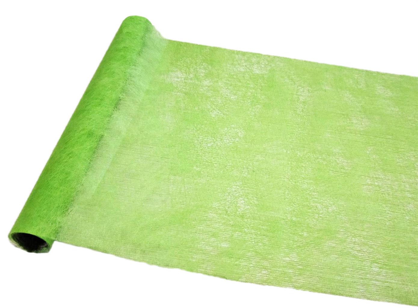 Dekostoff "Vlies" gerollt und geschnitten 
36cm x 300cm 
Farbe: grün
