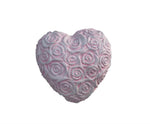 Herz rosa Flower 
13.5x12.5x7cm 
aus Polyresin