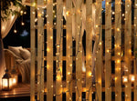 LED Outdoor Lichterkette 420 LED
Warm weisses Licht
L: 25m - Kabelfarbe: Grün