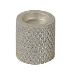 Teelichthalter aus Keramik
Design: gehämmertes Gold
D:7cm x H:7cm
