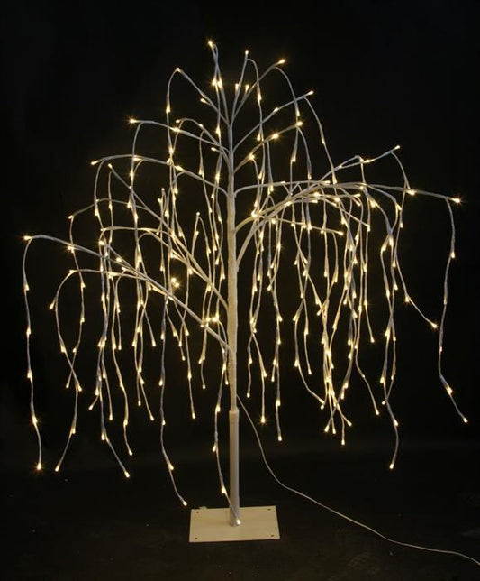 LED Weidenbaum Outdoor 
mit 294 LED  H:120cm
Farbe: Weiss
Warm weisses Licht