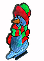 LED Figur Schneemann mit Infinity Effekt Outdoor