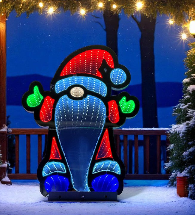 LED Infinity Weihnachtsmann Outdoor