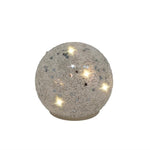 LED Glas Kugel 3er Set weiss
mit kleinen Sternen
Total 23 LED
D:10.5cm / 12cm / 15cm
