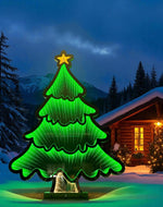 LED Figur Tannenbaum mit Infinity Effekt Outdoor