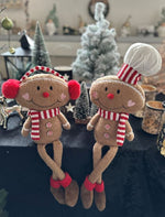 Deko Lebkuchen Kantenhocker mit Bäckermütze H55cm