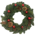 Weihnachtskranz dekoriert 
Durchmesser 40cm