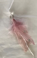 Girlande mit Federn - L: 90cm
Farbe Federn: Rosa