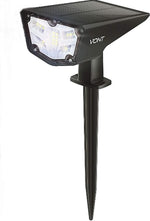 LED Solar Outdoor Leuchte Spot 
Grösse: 10.2x14.3x32cm 
16 superhelle LED