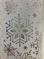 Dekostoff "imitiertes"Leinengewebe
36x300cm gerollt und 
geschnitten - Farbe: Weiss