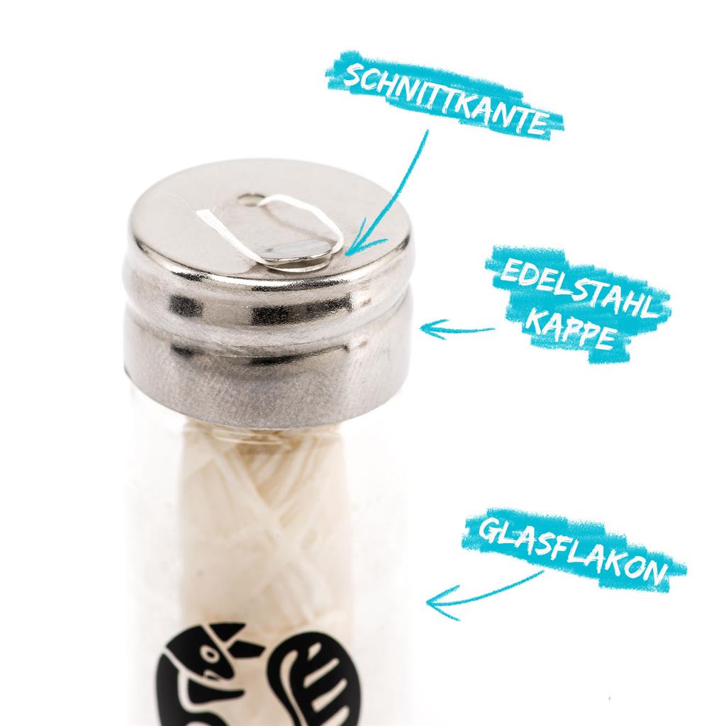 Zahnseide 30 Meter aus Maisstärke 100% biologisch abbaubarer Natur Zahnseide