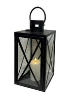 Laterne aus Metall antrazhit Farol