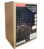 LED Lichtervorhang Outdoor mit 16 Strängen Total 160 LED B:160cm H:100cm