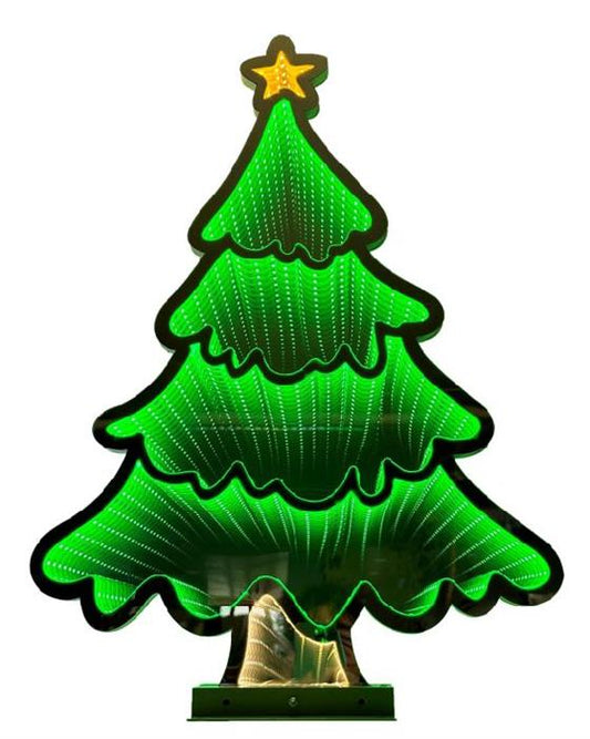LED Figur Tannenbaum mit Infinity Effekt Outdoor