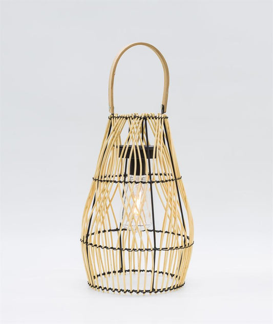 LED Solar Laterne 
mit Lampe 
Grösse 20.5x31.5cm
28 LED