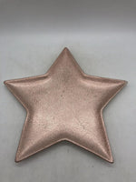 Deko Schale Stern 
aus Keramik
Farbe: Kupfer
D:18cm x H:2cm