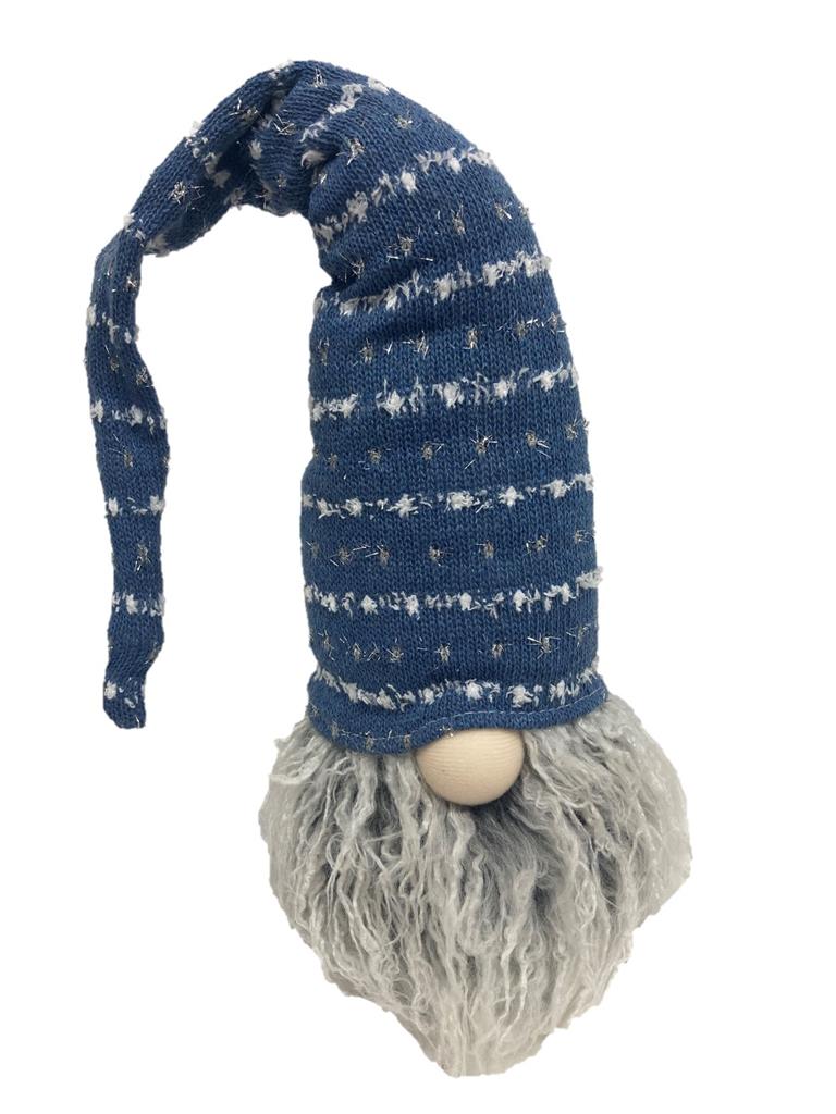 Deko Wichtel Santa 
Farbe: Blau
L:16cm B:19cm H:65cm