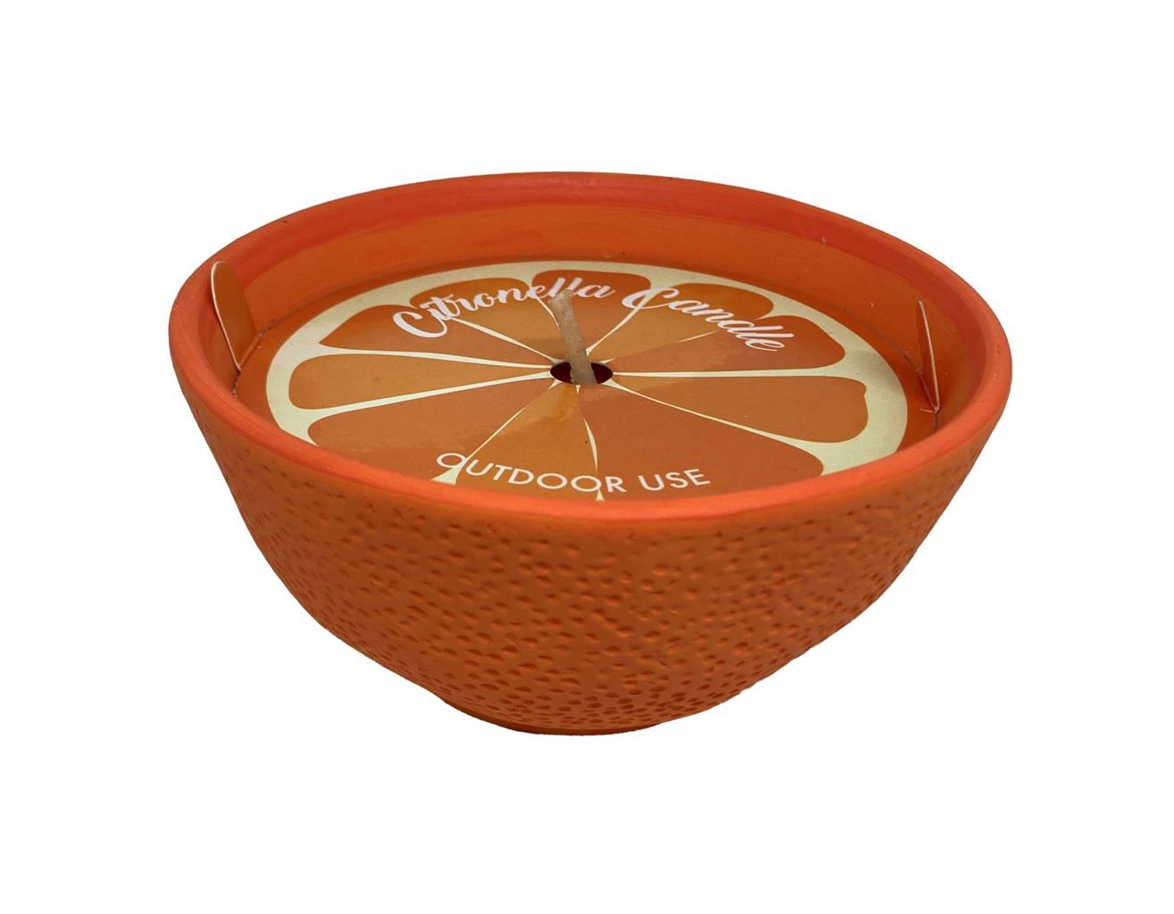 Citronella Kerze Duft Orange D12.5cm