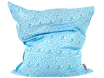 Sitzsack 300 L FUZZY 140 cm 180 cm Hellblau