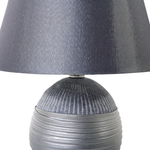 Tischleuchte SADO Porzellan Grau