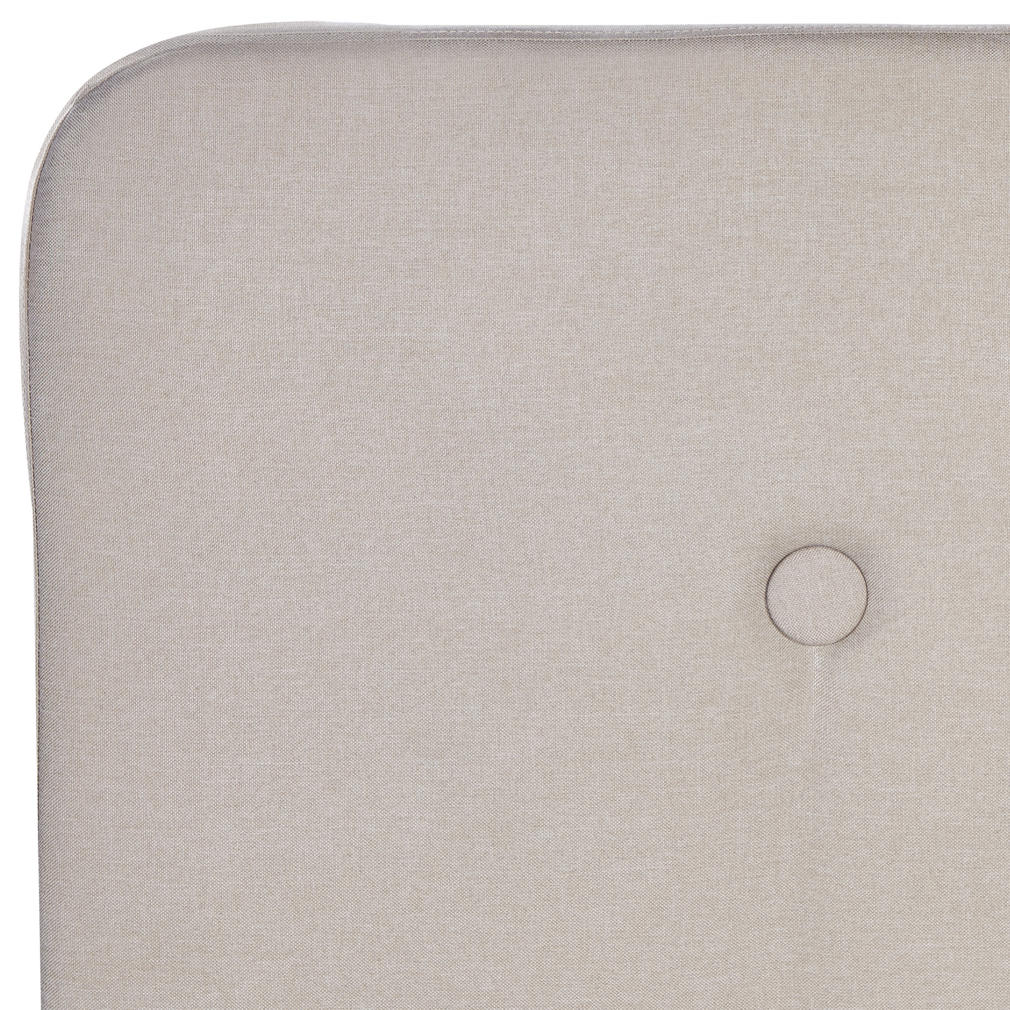 Bett mit Lattenrost Stoff RENNES 160 x 200 cm Hellbeige