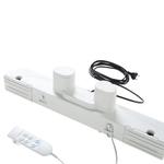 Lattenrost elektrisch verstellbar STAR 90 x 200 cm Grau
