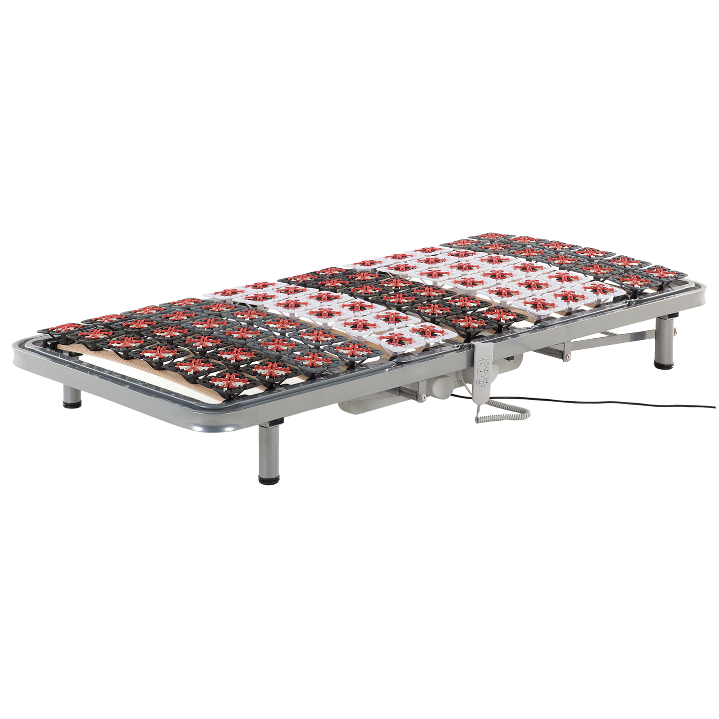 Lattenrost elektrisch verstellbar STAR 90 x 200 cm Grau