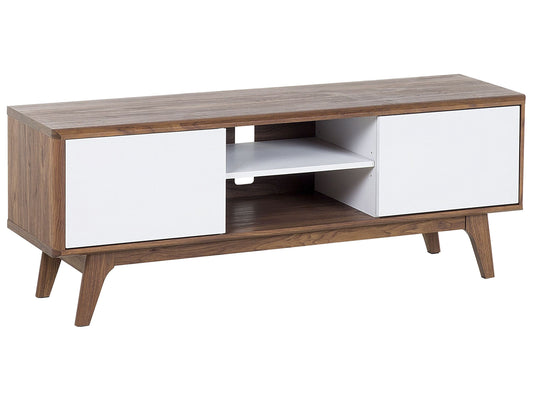 TV-Möbel ROCHESTER Braun / Weiss