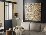 Wandobjekt TWIG Holz 85 cm Hellbraun