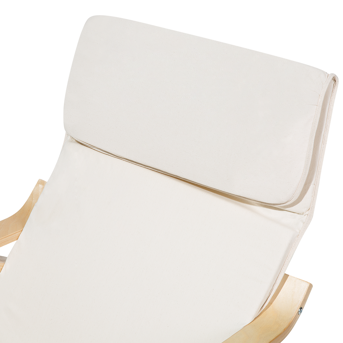Schaukelsessel WESTON Stoff Creme