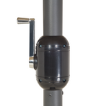 Sonnenschirm 460 cm SIBILLA Grau