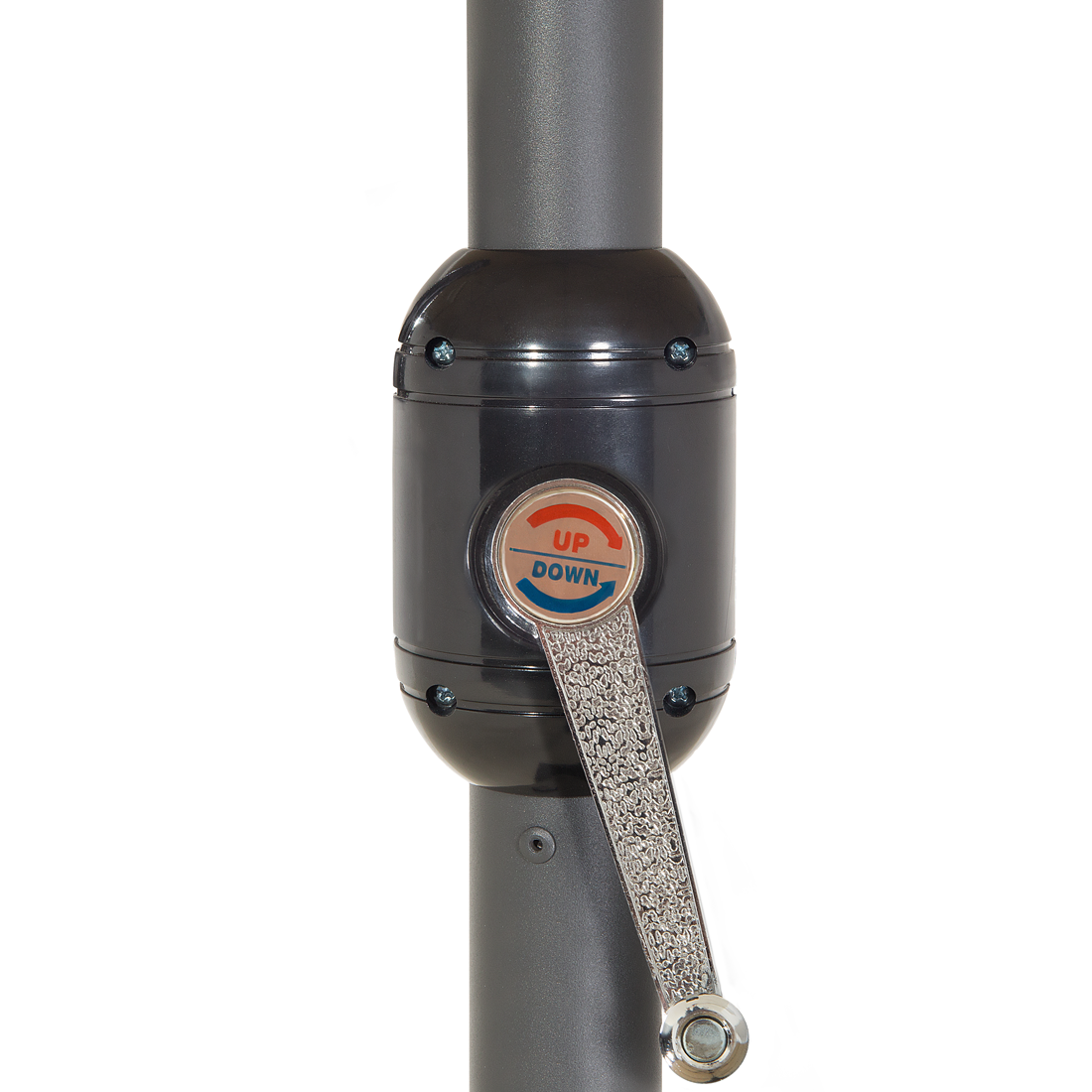 Sonnenschirm 460 cm SIBILLA Grau