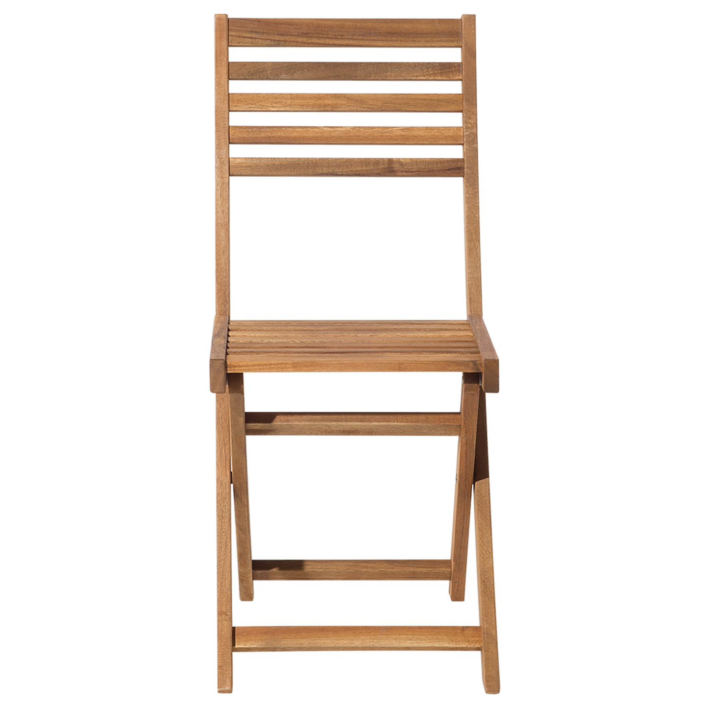 Bistro Set klappbar FIJI Holz Hellbraun