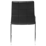 Esszimmerstuhl 2er Set KIRON Kunstleder Schwarz