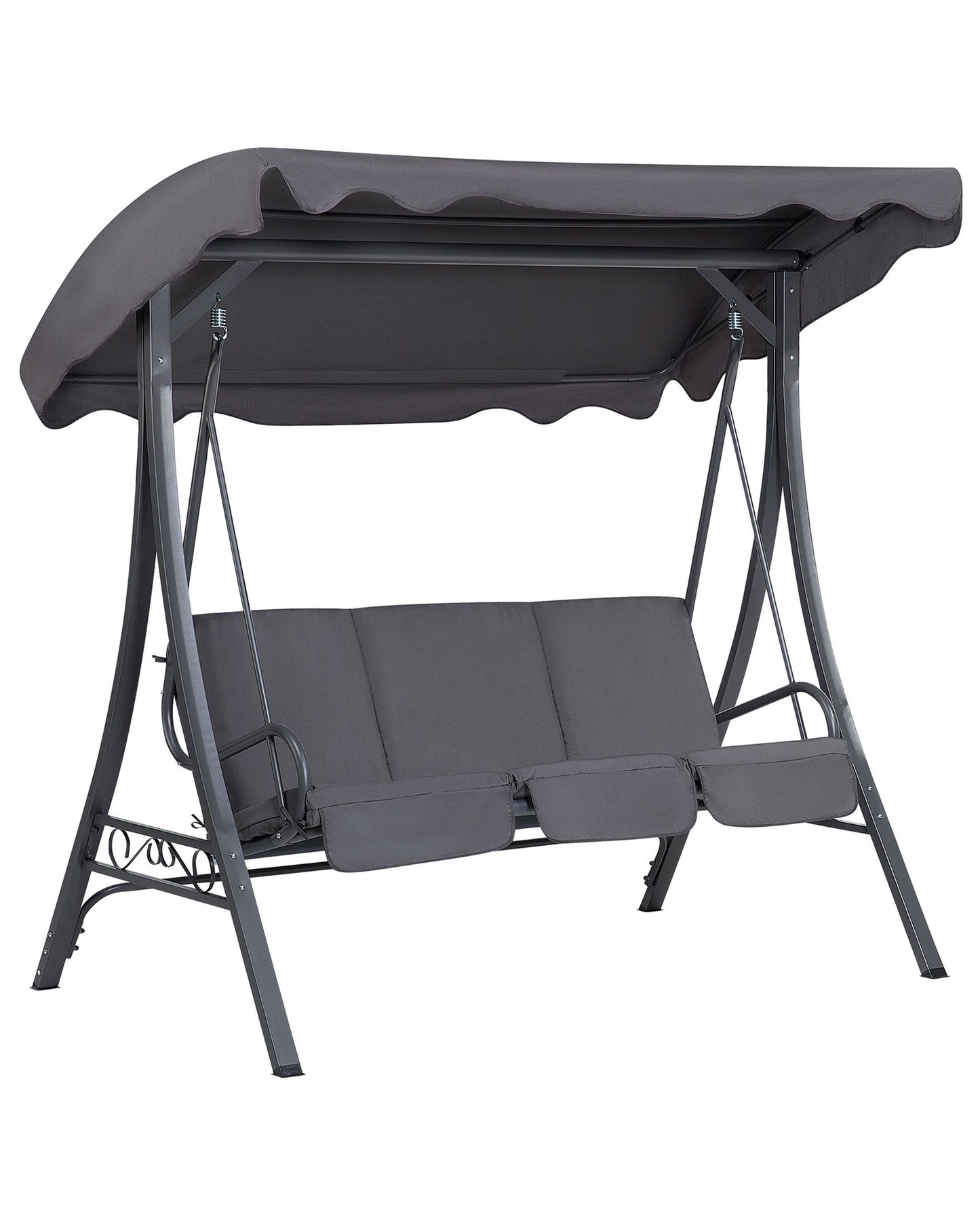 Hollywoodschaukel GARBO Metall Dunkelgrau