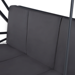 Hollywoodschaukel GARBO Metall Dunkelgrau