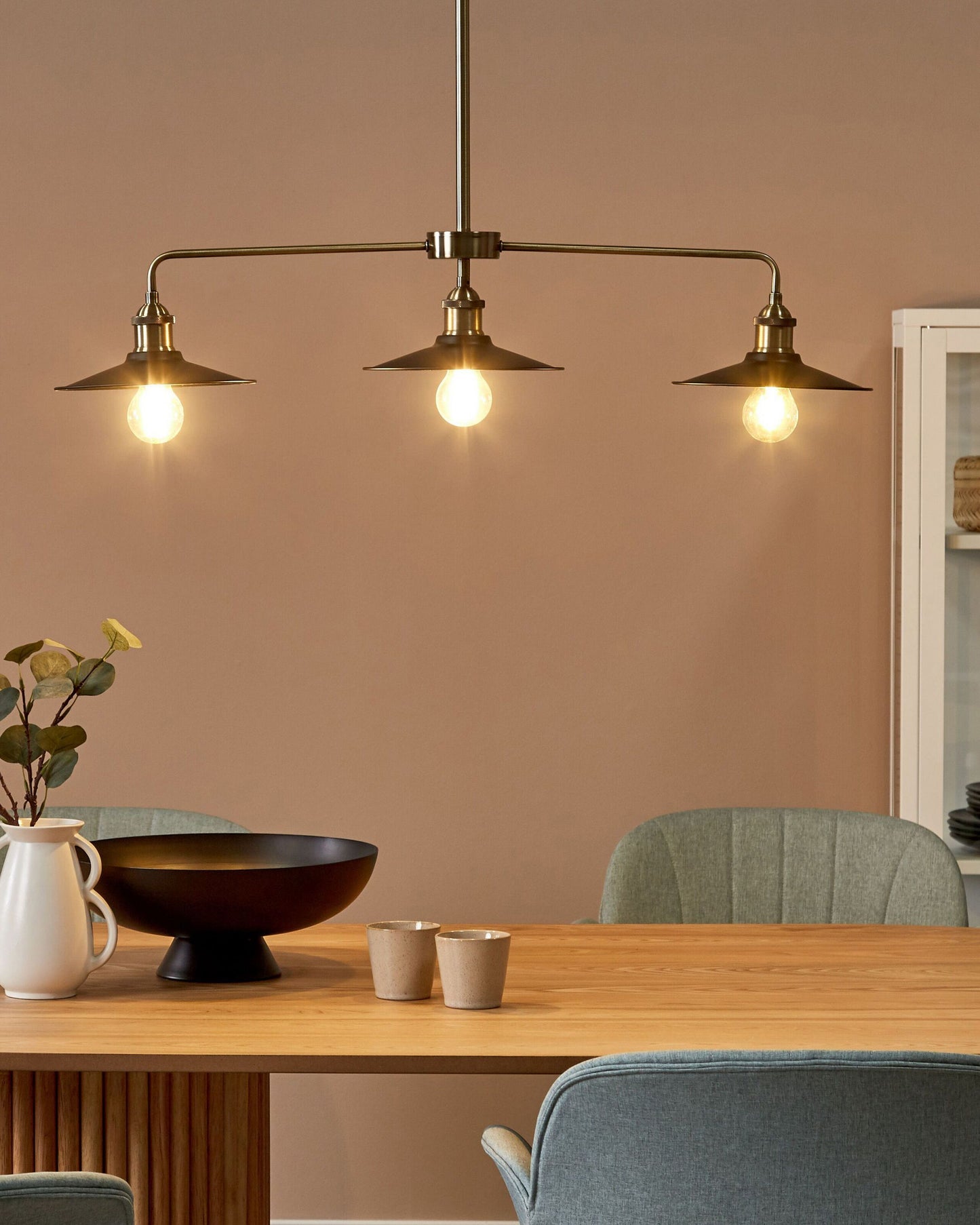 Hängelampe MONTONE Metall Schwarz