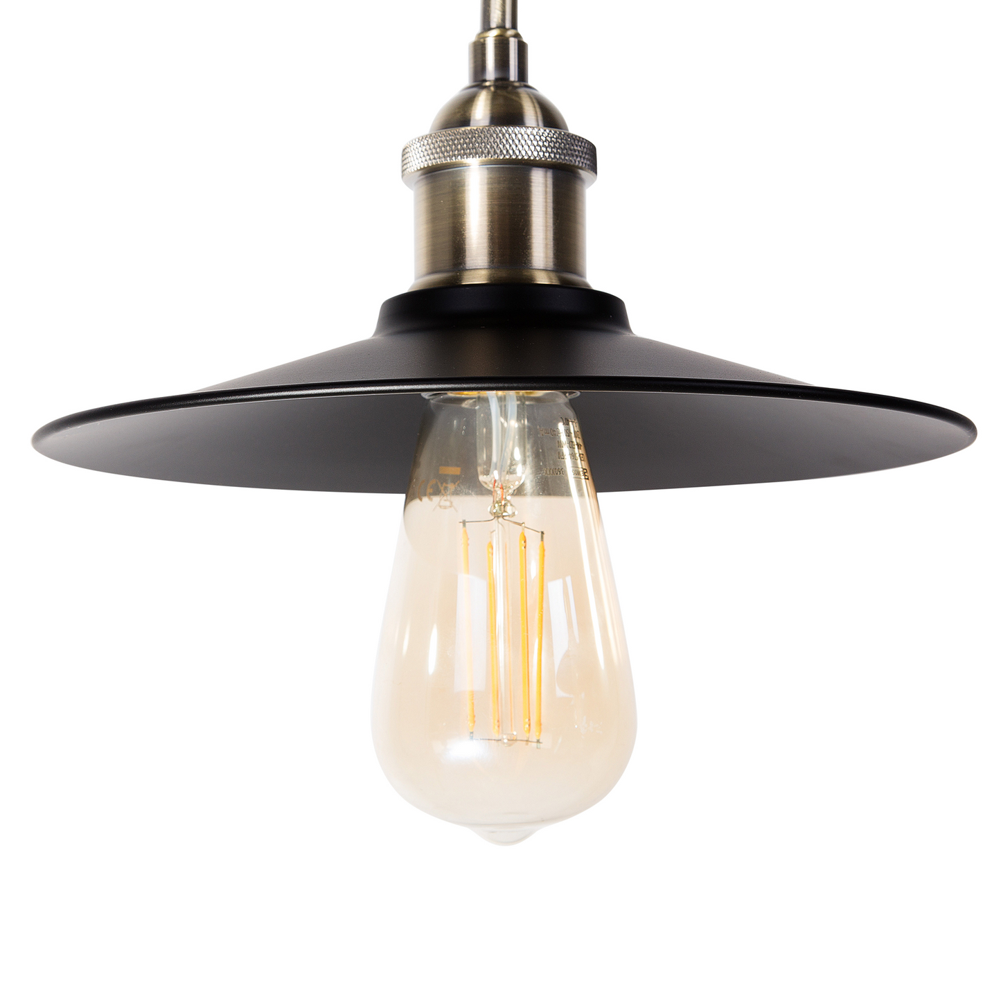 Hängelampe MONTONE Metall Schwarz