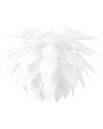 Hängelampe weiss 50 cm Blumenform MUSONE