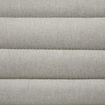 Set mit 2 Barstühlen LUCERNE drehbar Hellbeige