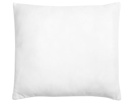 Kopfkissen ERRIGAL Niedrig Mikrofaser 80 x 80 cm Weiss