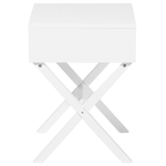 Nachttisch mit 1 Schublade Weiss MONROE