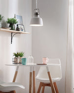 Hängelampe NARMADA Metall Weiss