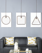 Hängelampe JURUENA Metall Dunkelbraun