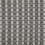 Teppich Wolle dunkelgrau 140 x 200 cm Kurzflor KILIS